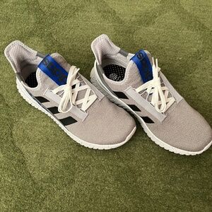 Adidas Kaptir‎ 2.0 Running Shoes Mens 11.5 Gray/Blue Athletic Sneaker